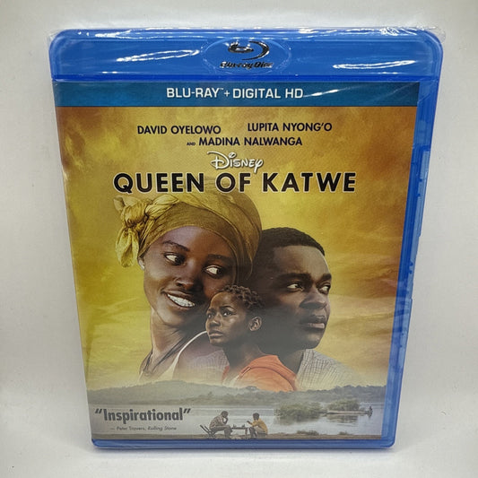 Disney Queen of Katwe (Blu-ray, 2017) NEW & SEALED Movie Collectible