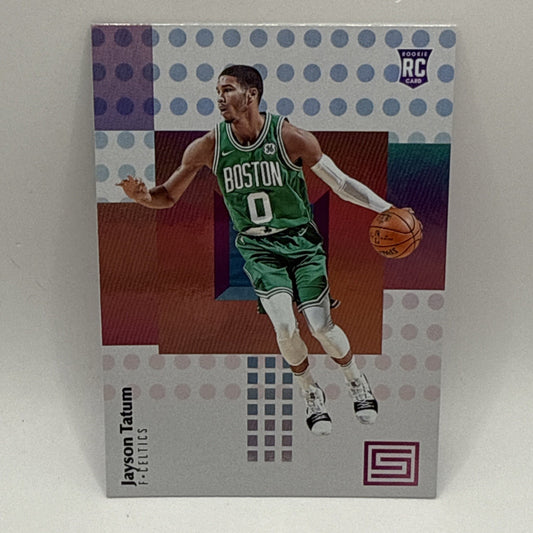 Jayson Tatum 2017-18 Panini Status Basketball Rookie Card #128
