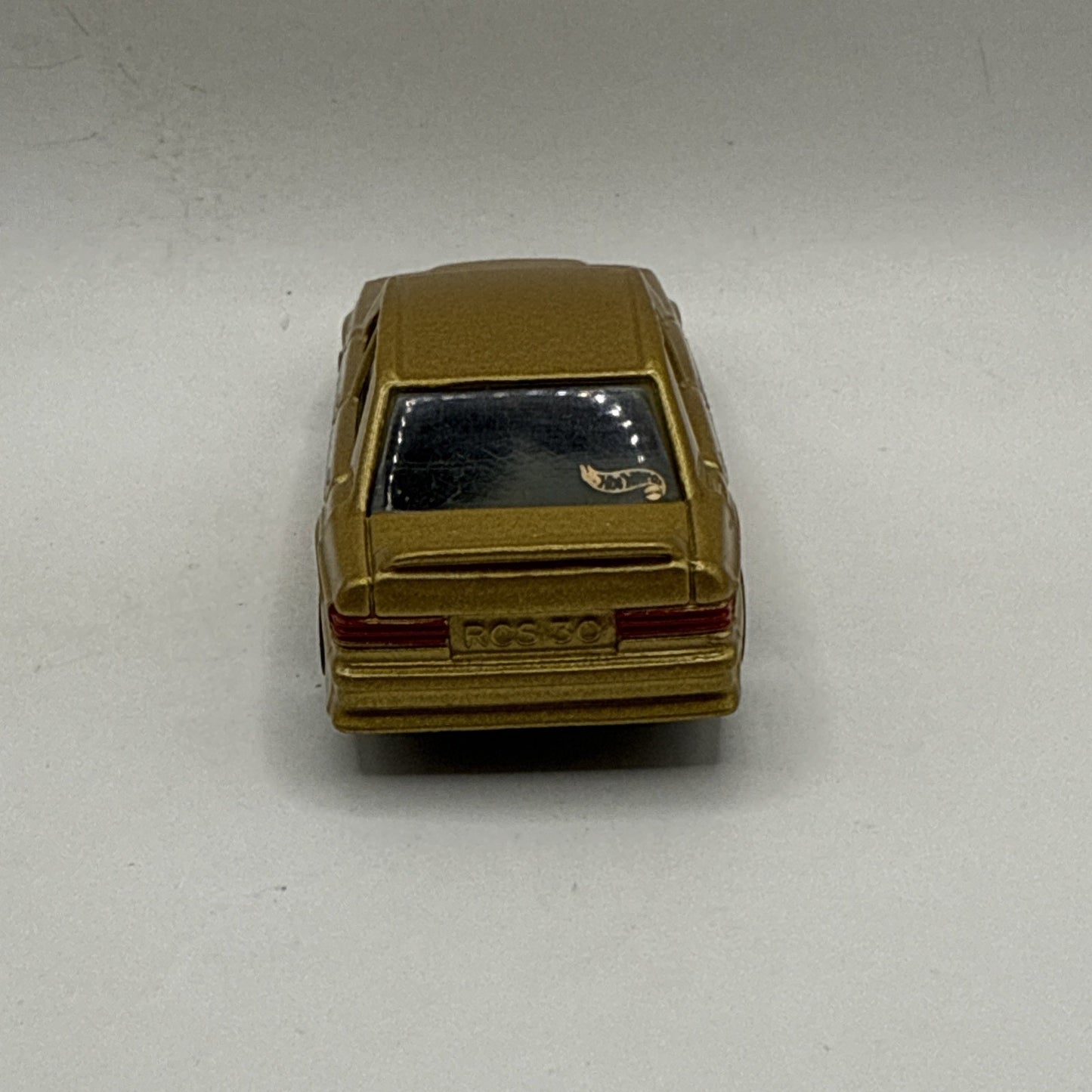 Hot Wheels Mercedes Benz RCS30 Gold Vintage - RARE 1:64 Scale Die-cast Car