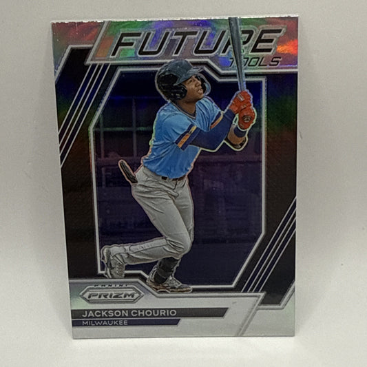 2023-24 NBA Hoops- Panini Premium Stock - Future Tools #FT1 Jackson Chourio MLB