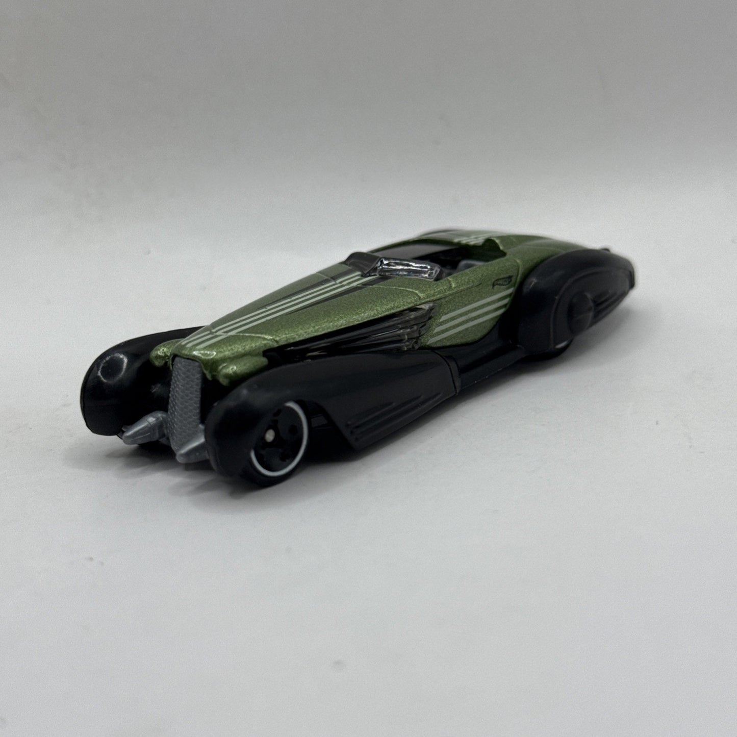 Custom Cadillac Fleetwood Hot Wheels 2025 Rod Squad #24 Green 1:64 Scale Car