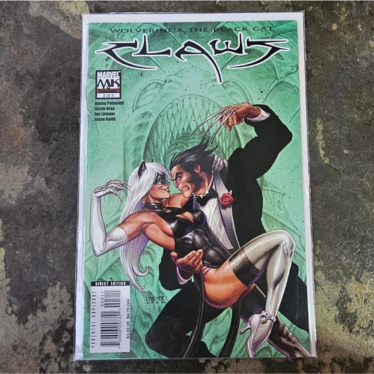 Claws #3 By Joseph Michael Linsner Wolverine Black Cat Marvel Knights 2006