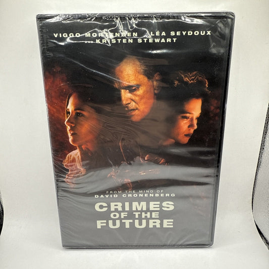 Crimes Of The Future DVD 2022 Slipcover Mind of David Cronenberg Kristen Stewart