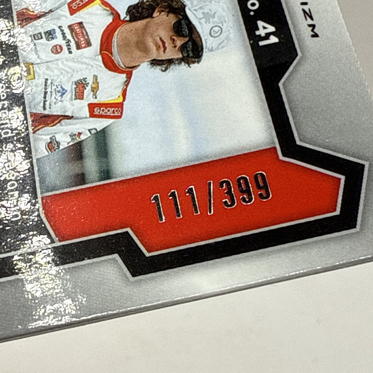 Daniel Dye - 2024 Panini NASCAR Prizm - Silver Pulsar #/399 #41 Short Print Card