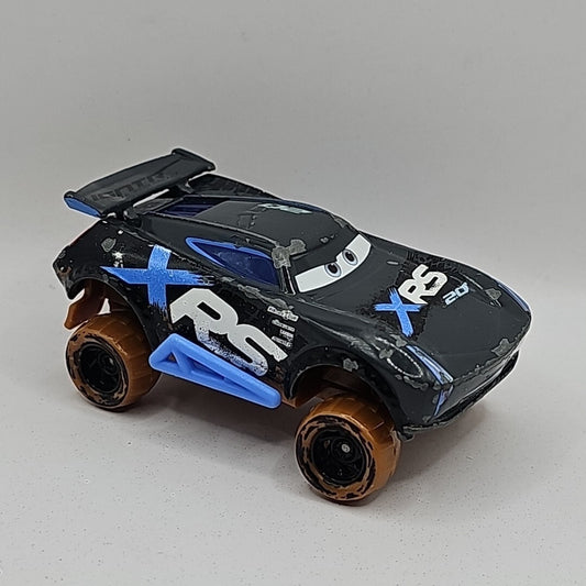 Disney Pixar Cars Mud Racing "Jackson Storm" Real Suspension Toy