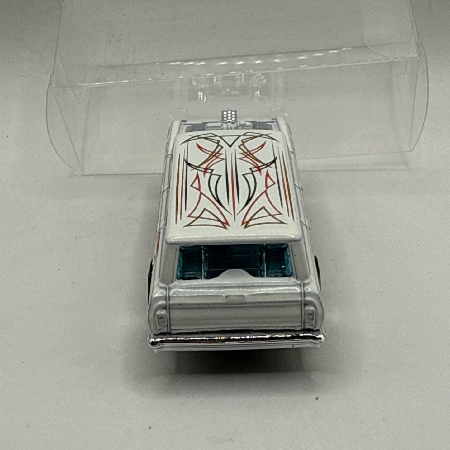 HW GASSERS 64 CHEVY NOVA GASSER FYB75 WHITE - 2025 Hot Wheels 1:64 Scale Toy Car